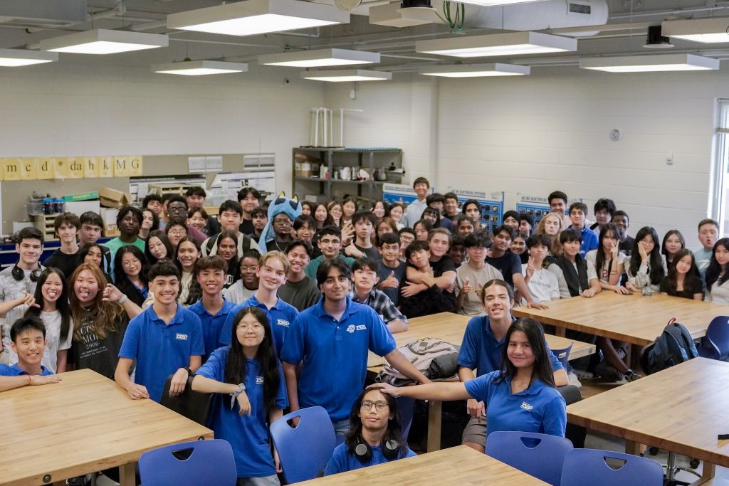 PRHS TSA club group photo